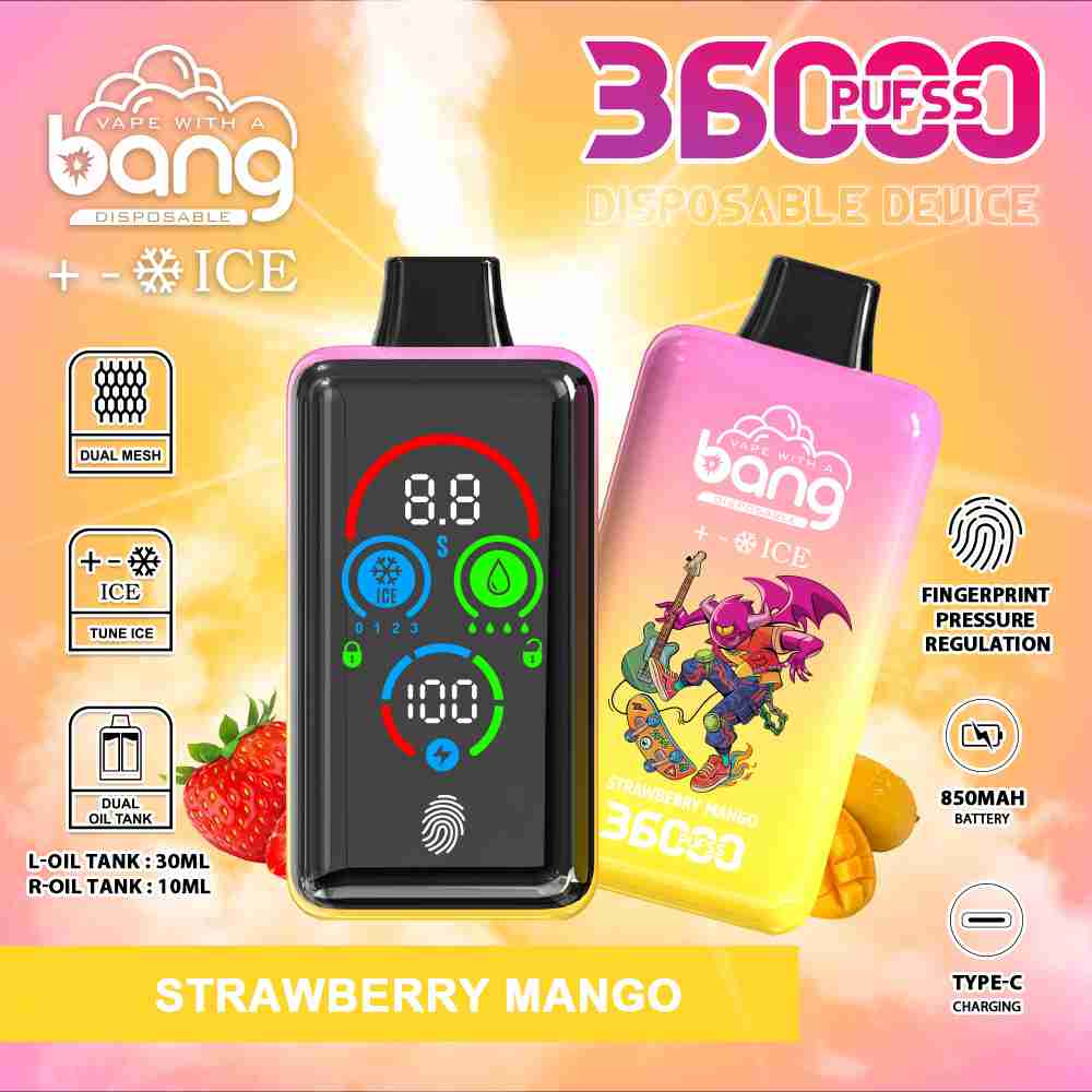 Bang-Ice-Level-36000Puffs-Strawberry-Mango Bang-Ice-Level-36000Puffs-Strawberry-Mango