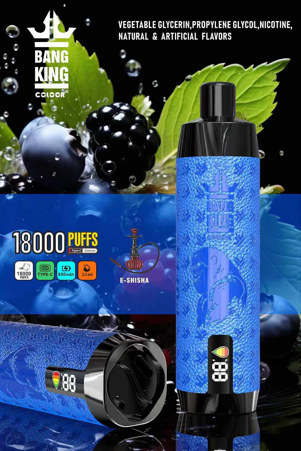 Bang-King-Crown-Bar-18000-Puff-4 Bang-King-Crown-Bar-18000-Puff-4