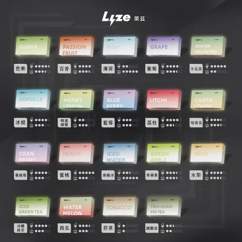 Lyze萊茲10000口電子煙煙彈｜東京魔盒通用